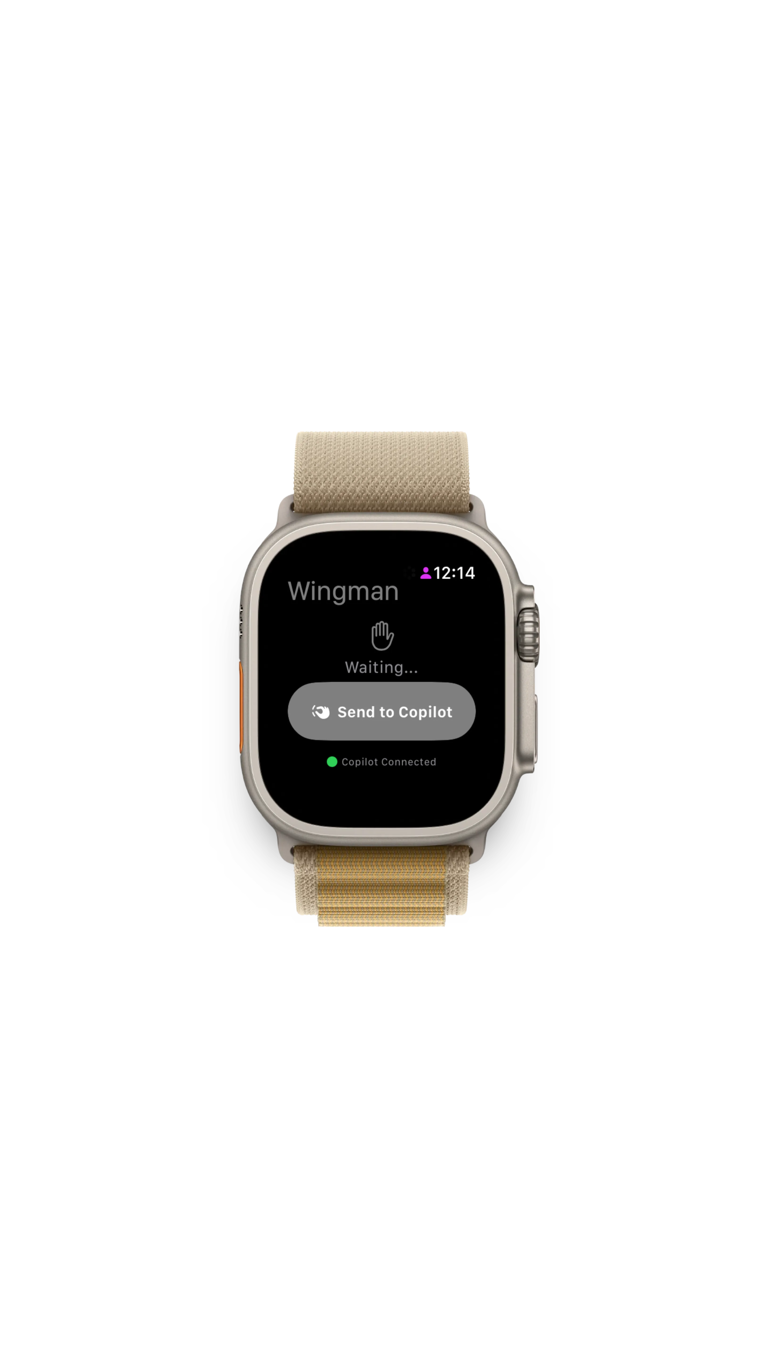 Wingman — watchOS app with gesture controls